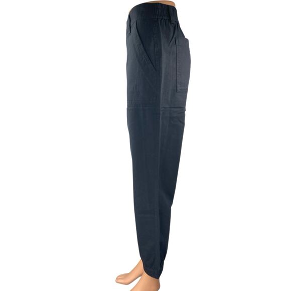 Gap Women's Black High Waisted Tapered Carrot Career Trousers Pants Size S - Picture 2 of 5